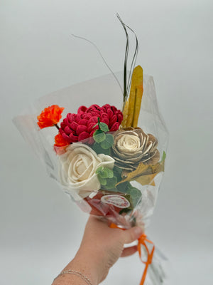 Red Mum Fall Small Bouquet
