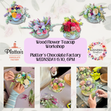 TEACUP WORKSHOP AT PLATTER’S