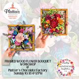 FRAMED FLOWER BOUQUET @ PLATTER’S