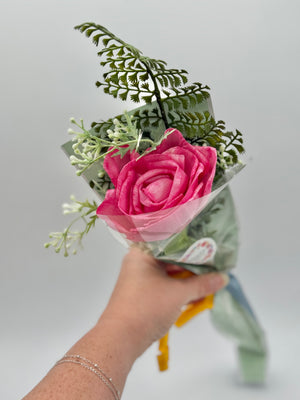 Fruit Punch Pink Rose Single