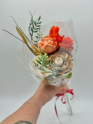 Peachy Fall Bouquet