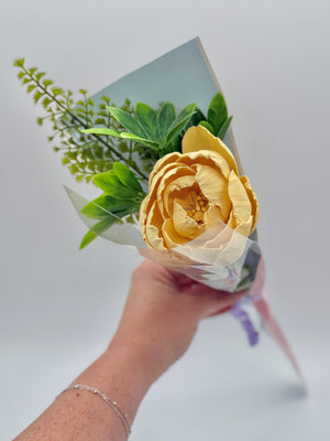 Yellow Peony Single