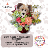 PUPPY PLANTER 9/9 @ PLATTER’S (BENEFITS DIAMONDS IN THE RUFF)