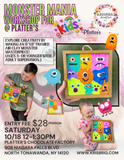 *KIDS* MONSTER MANIA WORKSHOP @ PLATTER’S