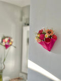 Spring Pink Mini Umbrella (Wall Hanging)