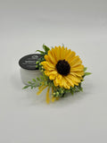 Sunflower Mini Magnetic Topper & Candle