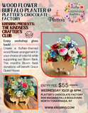 2nd SESSION BUFFALO PLANTER 10/21 @ PLATTER’S