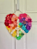 12” Peace Heart Rainbow